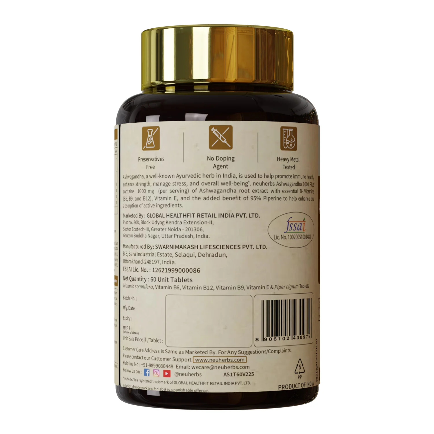 Ashwagandha 1000 Plus Tablets – Daily Lifestyle Support - Image 7