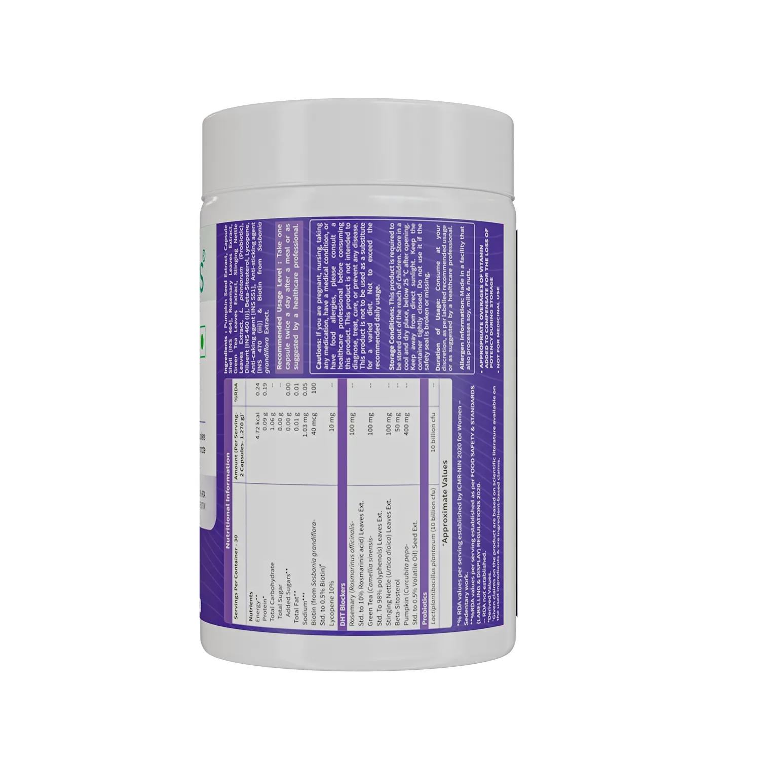 Neuherbs Hair Biotin Capsules - DHT Blocker Hair Supplement - Image 9