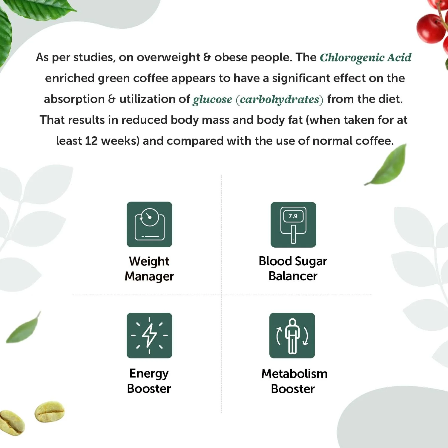Instant Green Coffee Premix (Lemon Flavour) for Weight Loss & Detox - Image 4